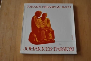 B Johann Sebastian Bach ‎Johannes-Passion 3 LP Box Eterna 8 20 012-014 Vinyl - Bild 1 von 1