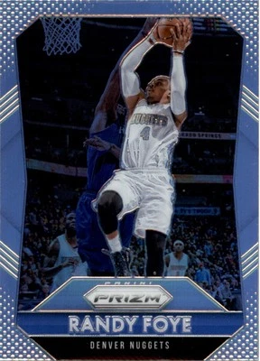 2015-16 Panini Prizm Prizms Silver #133 Randy Foye - BSK - Image 1 of 2