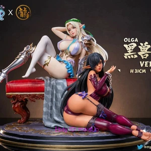 Olga Celestin Resina Dragón Estudio 2 Figuras Modelo 45cmW Set A o B - Imagen 1 de 4