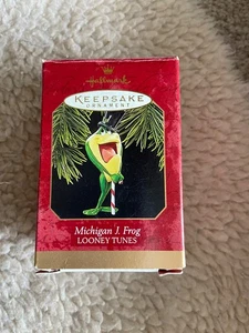 Hallmark Keepsake Ornament Collezione Looney Tunes Michigan J. Frog - Foto 1 di 3