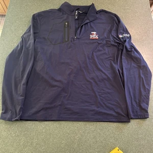 Pullover de rendimiento de golf RLX Ralph Lauren 1/4 cremallera para hombre L PGA Harding Park NBC - Imagen 1 de 8