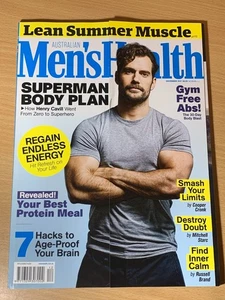 Revista australiana de salud masculina para hombres diciembre de 2017 Henry Cavill Cooper Cronk - Imagen 1 de 7
