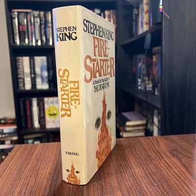 Stephen King FIRESTARTER TRUE 1st Edition/1st Printing Viking Press $13.95 DJ - Image 1 of 4