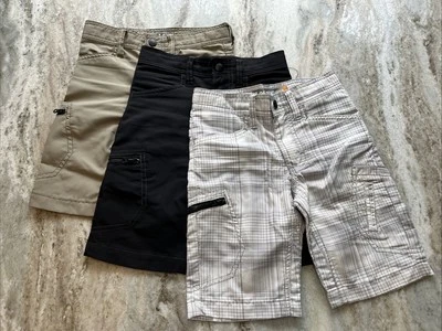 Лот из 3 мальчиков Lee Dungaree грузовые шорты размер 5 с регулируемым поясом - Изображение 1 из 4