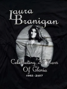 Laura Branigan T Shirt Other Half Entertainment Celebrating 25 Years Of GLORIA - Picture 1 of 5