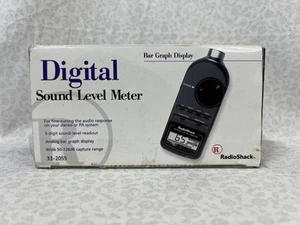 Radio Shack Digital Sound Level Meter 33-2055 w/Case Band Manual - Picture 1 of 24