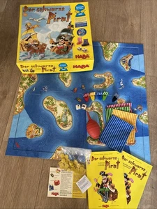 HABA The Black Pirate Board Game 2006 Complete Der Schwarze Pirat Germany - Picture 1 of 10