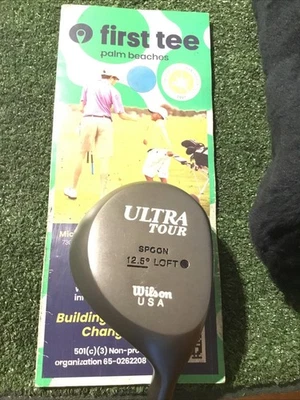 Wilson Ultra Tour System 45 Spoon 12.5* Driver Firestick 2.8 Graphite NEW 42.75” - Image 1 of 4