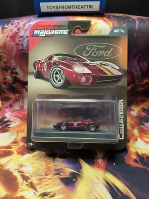 Ford GT40MK1 2025 Majorette Collection Serie 2 Carmesí '65 ¡¡Paquete de error!!! Foto 1 de 4