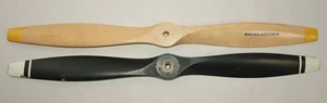 2pc Master Airscrew 18x8 Model RC Airplane Propeller Lot  Wood Vintage - Picture 1 of 6
