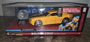 Transformers 1:24 2006 Chevy Camaro Bumblebee Die-cast Car with Coin, Box Error - Picture 1 of 6