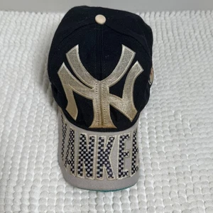 Vintage 90s Mattingly 23 NY Yankees The Game Big Logo/Script Bill Rare Hat Korea - Bild 1 von 19