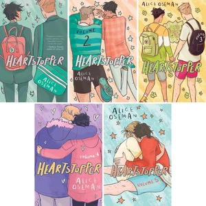 Heartstopper Series, Set of 5 Books, Vol. 1-5 - Foto 1 di 12