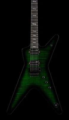 Dean USA ML Flame Top Floyd Rose - Emerald Green Burst #21096 - Image 1 of 4