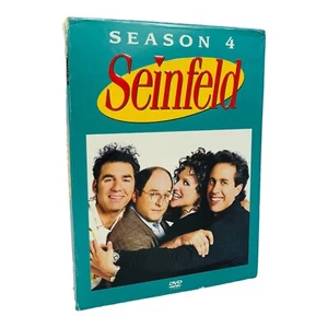 Seinfeld Season 4 DVD 4 Disc Set 24 Episodes TV Show Comedy Sitcom - Picture 1 of 16