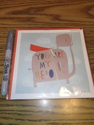 Tarjeta de Felicitación Papiro 3D Feliz Día del Padre Elefante Diversión Gratitud  Foto 1 de 2