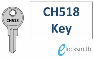 CH518 Key  Fits Tool Box, Paddle, Whale Tail Lock, Caravan storage + others - Picture 1 of 3