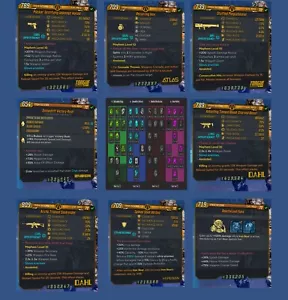 Borderlands 3 PS4 PS5 PC Flare Bear Moze Set Lvl Moxsy Build 72 GOD Roll Artículos - Imagen 1 de 10