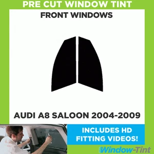 Pre Cut Car Window Tint for Audi A8 4-door Berlina 2004-09 Front Windows Film - Picture 1 of 9