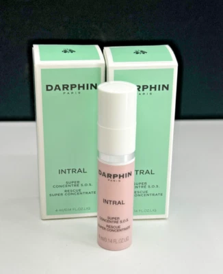 DARPHIN Intral Rescue Super Concentrate travel size LOT OF 2 0.14 oz each NIB - Image 1 of 4