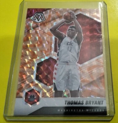 Thomas Bryant #194 2020-21 Panini Mosaic Orange Reactive Prizm Basketball Card - Image 1 of 2