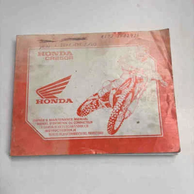 HONDA CR 250 R 1994 69KZ3600 00X69-KZ3-6000 Fahrer Handbuch Manual gebraucht MX - Bild 1 von 4