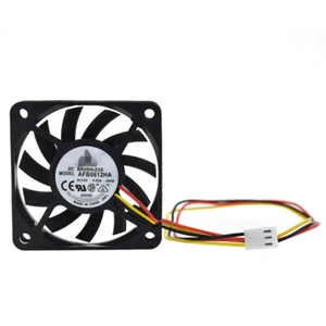 CPU Case Cooling Fan AFB0612HA for Delta 12V 0.22A 60*60*25mm 3Pin - Picture 1 of 4