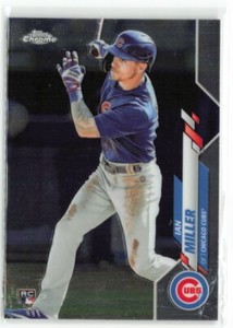 2020 Topps Chrome Update Ian Miller RC Chicago Cubs #U-28