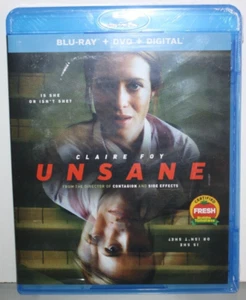Unsane (NEW SEALED Blu-ray + DVD, 2018) Claire Foy Horror Scarey Fright Movie - Picture 1 of 2