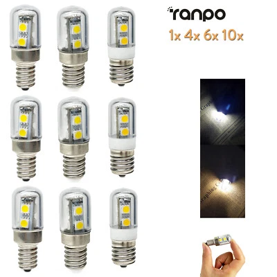 1X 10X LED Corn Light Bulbs Saving 220V 5050 Smd Mini E14 E12 E17 Fridge T15 1W - Image 1 of 4
