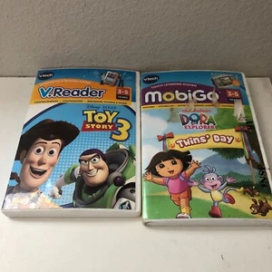 Vtech Cartridges - Toy Story 3 and Dora the Explorer Twins' Day (Preowned) - Picture 1 of 6