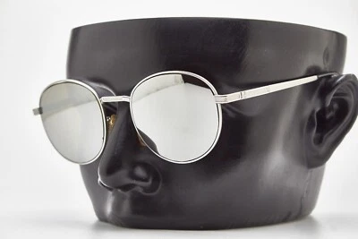 😎 vintage occhiali da sole FENDI montatura rotonda minimalista metallo 90s🕶Uni - Immagine 1 di 4