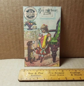 Vintage Victorian Trade Card - Sterling Stoves & Ranges - Picture 1 of 7