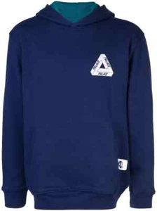Palace Reverso Kapuzenpullover - marineblau/blaugrün - Bild 1 von 4