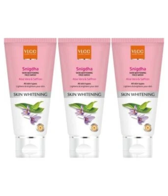 VLCC Snigdha Skin Whitening Face Wash 100 ml (Pack Of 3)- - Image 1 of 3