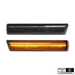 SCHWARZE LED Seitenblinker BMW M3 3er E46 CSL 7er E38 Alpina B12 5.7 - Bild 1 von 4