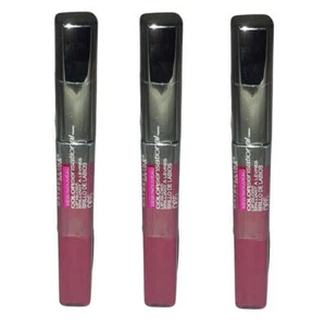 Pack of 3 Maybelline New York Color Sensational Lip Gloss, Hooked on Pink 065 - Picture 1 of 3