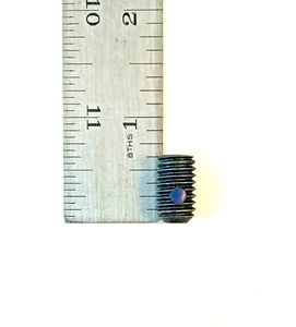 (100) 3/8-16 x 5/8" Socket Set Screw Hex Drive Alloy Steel Nylock Locking Pellet - Picture 1 of 4