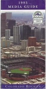 Colorado Rookies 1995 ML Baseball Vintage Media Guide - Picture 1 of 4