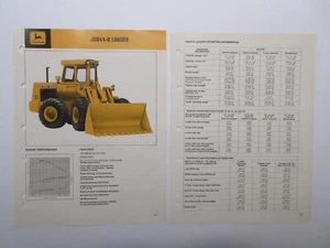 John Deere 644-B Wheel Loader Sales Information - Picture 1 of 2