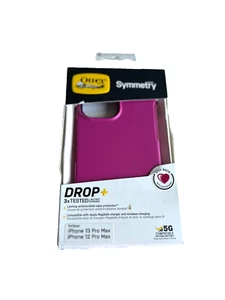 Otterbox iPhone 12 & 13 Pro Max Cases Commuter Symmetry Pink Color - BNIB - Photo 1 sur 6