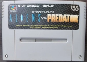 ALIENS vs PREDATOR SNES SFC Nintendo Super Famicom Japanese Version - Picture 1 of 2