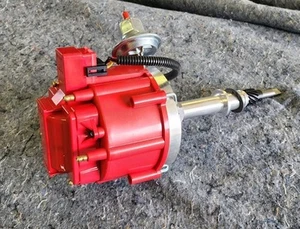 NIB A-Team HEI Distributor For AMC Jeep 232-258 I6 EngineS 65K V COIL RED CAP - Picture 1 of 7