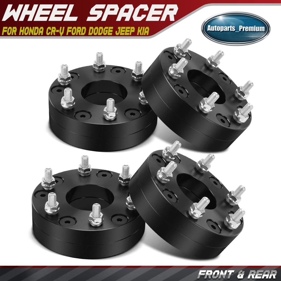 4Pcs 5x4.5" to 6x5.5" Wheel Adapter 12x1.5" 73.1mm 2" for Toyota Camry Scion xB - Image 1 of 4