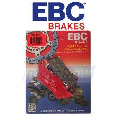 EBC Front X Series Carbon Brake Pads for 1999 Gas Gas Enducross EC 300 - mz Foto 1 de 4