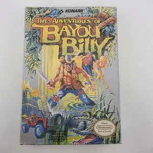 The Adventures of Bayou Billy Nintendo NES - Solo caja con protector - Sin juego - Imagen 1 de 16