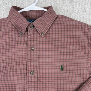 Polo Ralph Lauren Button Down Shirt Men’s Size M Plaid - Picture 1 of 7