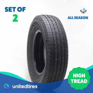 Set of (2) Driven Once 245/75R17 Bridgestone Dueler H/T 685 112T - 10.5/32 - Picture 1 of 4