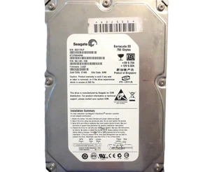 Seagate ST3750640NS 9BL148-038 3.AQF (3QD) AMK 750gb 3.5" Sata HDD 05/2007 - Picture 1 of 1