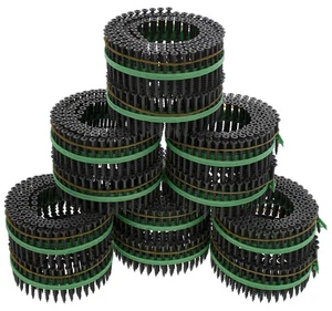 MURO® Gray Epoxy #8 x 2" Square Flathead Wood Deck Screws for Speed Driver - Picture 1 of 2